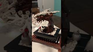 Lego bonsai tree is ready for winter ❄️ ⛄️ lego [upl. by Nottnerb]