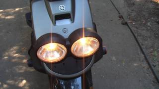 Yamaha Zuma BWS Dual Headlight Mod [upl. by Anikas158]