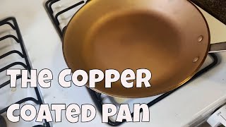 The Copper Coated Pan by Material  Omelette demo and first impressions [upl. by Alburg604]