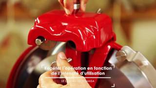 Tomaga trancheuse TUTORIEL  AffÃ»tage et affilage CHAP 4 [upl. by Omland]