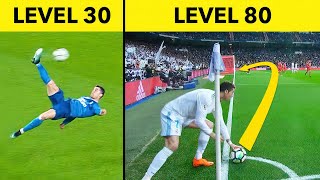 Cristiano Ronaldo Goals Level 1 to Level 100 [upl. by Atnoek]