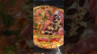 Pizza Smoked Salmon amp Capricciosa pizza smokedsalmon thailand [upl. by Nevin887]