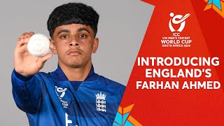 Farhan Ahmed on his own path  U19 CWC 2024 [upl. by Craven]