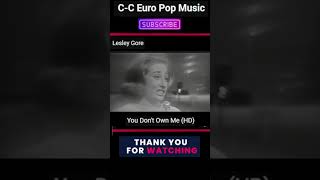 Lesley Gore You Dont own Me shortsyoutube 60spop shortsviralvideo music popmusic [upl. by Anaile]