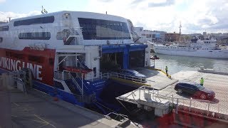 Viking Line  ride on Viking FSTRHSC Express from Helsinki to Tallinn May 11 2017 [upl. by Cassi]