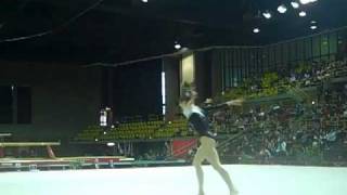 Kristina Vaculik  Gold on Floor  Gymnix International 2010 [upl. by Odin]