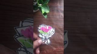 Pepper flower bouquet 💐  birthday gift ideas  youtubeshortscraftdiy [upl. by Bearce]