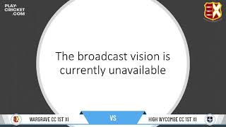 Wargrave CC 1st XI v High Wycombe CC 1st XI [upl. by Wooster762]