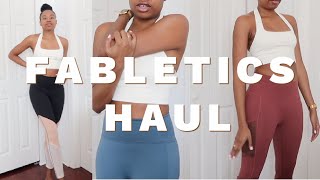 Fabletics First Impressions TRYON Haul [upl. by Nirrej]