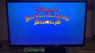 Closing To Disney’s Sing Along Songs The Bare Necessities 1991 VHS [upl. by Dulcle308]