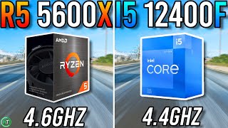 Ryzen 5 5600X vs i5 12400F  Any Difference [upl. by Ecart]