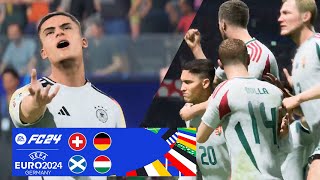 010  Letztes Vorrundenspiel  UEFA EURO 2024 PS5 [upl. by Whitney]