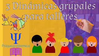 dinamicas de grupo dinamicas psicologia  dinamicas para talleres  psiqueacademica [upl. by Schonfield]