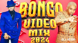 BONGO MIX 2024 HD VIDEO FT JAY MELODYDIAMONDZUCHUNANDYRAYVANNY NEW BONGO VIDEO MIX  DJ ICON [upl. by Gnuhp]