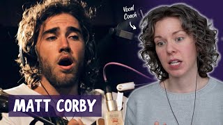 quotBrotherquot by Matt Corby  Vocal Coach Reaction and Analysis [upl. by Abdulla]