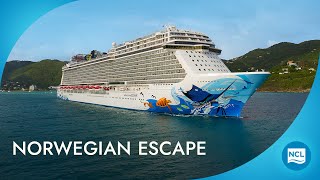 Norwegian Escape Cruise Ship  NCL [upl. by Baillieu334]