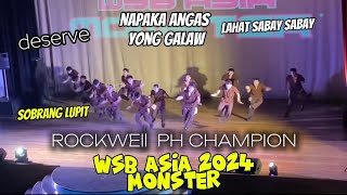 Video Reaction ROCKWELL PH 2024 CHAMPION WSB ASIA MONSTER grabi napaka solid yong galawan [upl. by Rotciv]