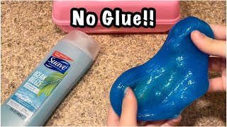 How To Make 1 Ingredient No Glue Clear Slime [upl. by Selima]