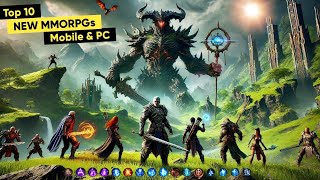 Top 10 New MMORPG Games on Android amp iOS 2024 [upl. by Bertine]