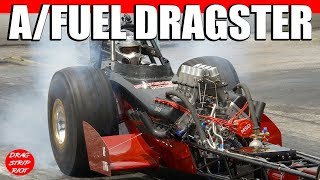 A Fuel Dragster Nostalgia Drag Racing Frank Mazi [upl. by Lacy515]