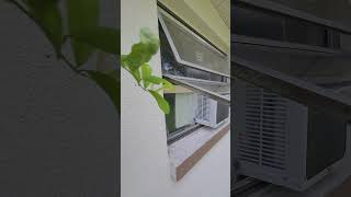 Install TCL Window AC 5000 BTU in Jalousie Louvered Slanted Windows FLORIDA [upl. by Nnaycart78]