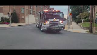 Franklin Fire Department Squad 41 responding 12092023 [upl. by Larissa60]