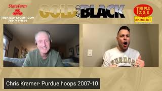 Gold and Black LIVE Purdue hoops legend Chris Kramer [upl. by Vittoria]