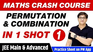 Permutation and Combination in 1 Shot Part 1  All Concepts Tricks amp PYQs  JEE Main amp Advanced [upl. by Ashleigh]