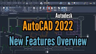 AutoCAD 2022 New Features Overview [upl. by Winshell]