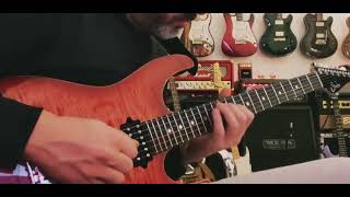 Suhr Modern Custom  Ebony Basswood  Abm Guitar Solo [upl. by Euqinor]