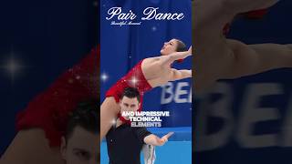 💖🖤Italian Elegance Rebecca amp Filippos Short Program icedancing figureskating pairskating [upl. by Venetis]