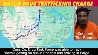 Major Drug Trafficking Charge In Fargo Task Force Tracks Suspect From Phoenix [upl. by Ailuj858]