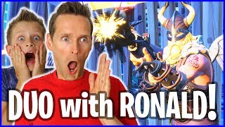 Playing Fortnite Battle Royale with Ronald [upl. by Towers628]