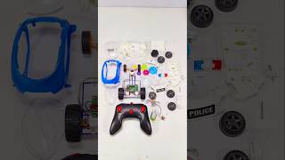 Mini Car Powered by DC motor  Remote control car  Remote car  remote wali car  DC motor RC car [upl. by Francesca]