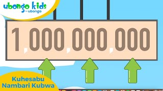 Maadili ya Mahali pa Kujifunza  Kuhesabu Nambari Kubwa arithmetic countingto1million [upl. by Divd]