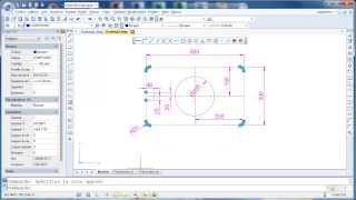 Tutorial GstarCAD  Gestion des calques des tracés et des cotes [upl. by Asertal711]