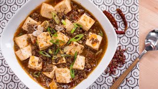 Mapo Tofu Recipe  Pais Kitchen  Chinese Recipe [upl. by Rube]