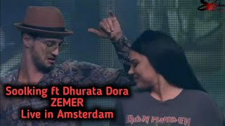 Soolking Ft Dhurata Dora  Zemër live 2020 clip officiel FUNX Netherlands Amsterdam [upl. by Aneras]