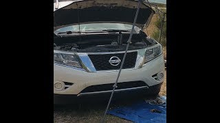 2013 2020 Nissan Pathfinder CVT fluid change amp check Any Nissan CVT without a Dip Stick UPDATE [upl. by Neille]