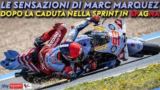 MotoGP Marc Marquez commenta la Sprint della Spagna quotSto uscendo da una spirale negativaquot [upl. by Cirdek]