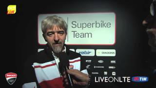 Intervista a Gigi DallIgna DG Ducati Corse  TIMDucatiSBK2014 [upl. by Lyford552]