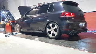 VW Golf MK6 Gti Stage 2 tuned at NVM with Pops and Burbles [upl. by O'Neill]