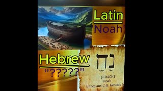 Noahs Original Hebrew Name [upl. by Icak]