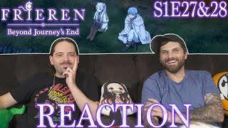 BEAUTIFUL SHOW  Frieren Beyond Journeys End S1 Episode 27 amp 28 REACTION [upl. by Dyoll]