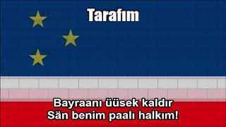 National Anthem of Gagauzia Tarafım  Nightcore Style With Lyrics [upl. by Ries]