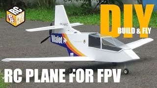 How to Build quotWaletquot  FPV RC Plane [upl. by Eiralam]