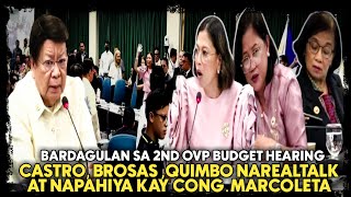 Stick to the plan ng bardagulan sa congressw hindi gumana kay CongMarcoleta laban kay VP inday sara [upl. by Debbee]