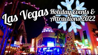 Las Vegas Christmas 2022 Christmas  New Years Eve in Las VEGAS 2022 [upl. by Land]