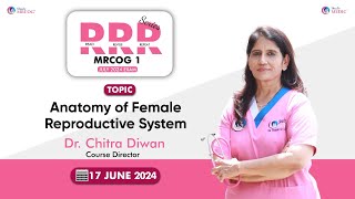 RRR Series  Anatomy of female reproductive system  Dr Chithra Diwan  MRCOG Part 1  StudyMEDIC [upl. by Drawyeh332]