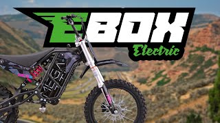 New FASTEST Electric Pit Bike Announced EBOX 3 [upl. by Caye]